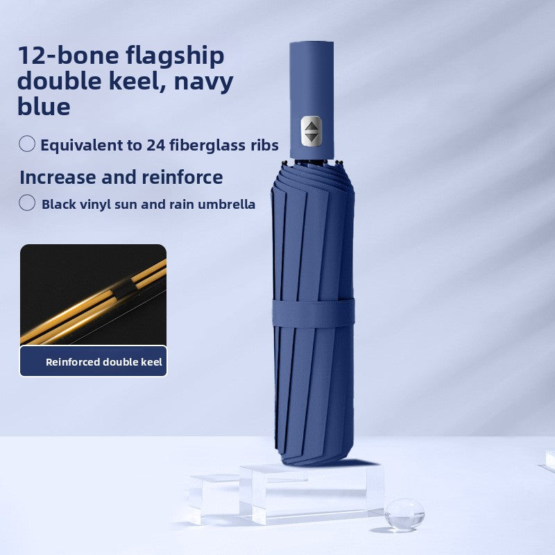 Automatic 24-hour umbrella for rain and sunshine