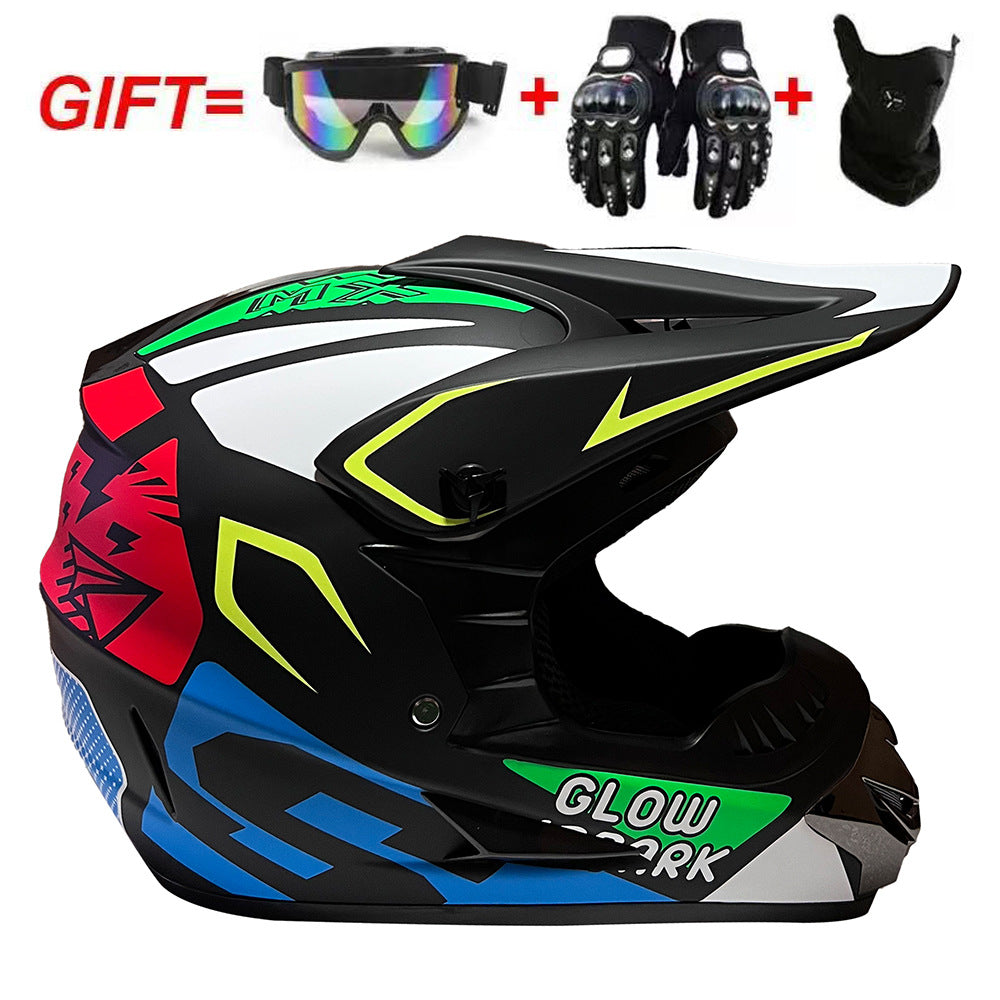 Motorcycle helmet teemdrop