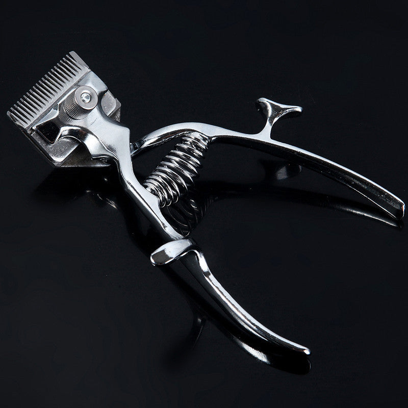Manual Hair Clippers Stainless Steel Low Noise
