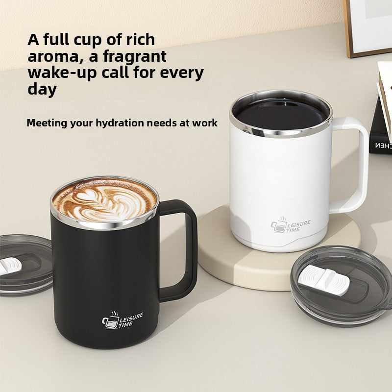 Stainless Steel Mug with Lid for Coffee Tea