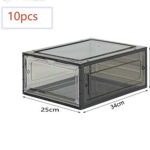 Transparent Stackable Shoe Storage Box