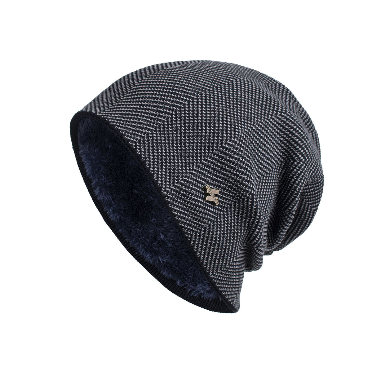 Fleece Lined Knitted Winter Hat