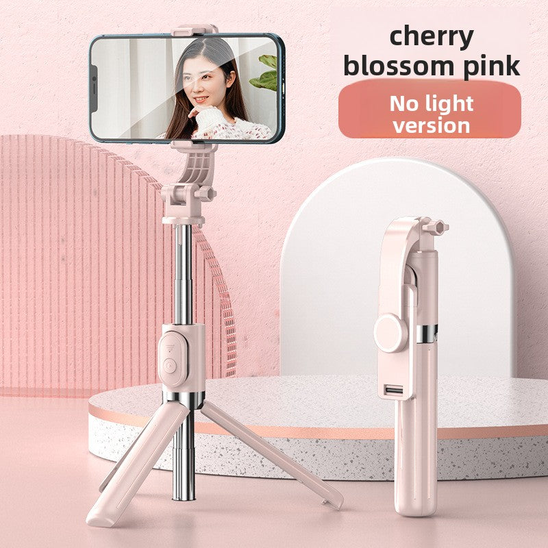 Portable Multi-Function Bluetooth Selfie Stick Tripod with Fill Light teemdrop