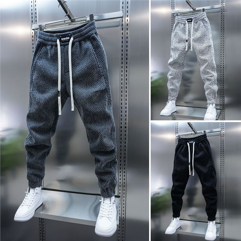 Men's Fleece-Lined Casual  Pants teemdrop
