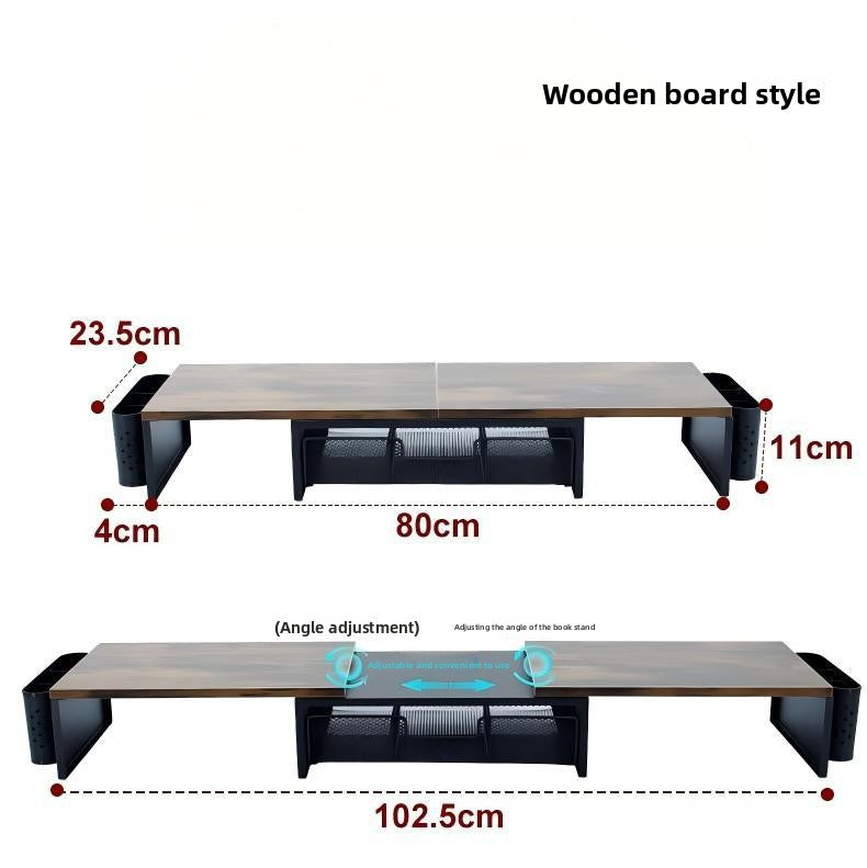 Computer Elevated Rack Desktop Display Screen Support Rack teemdrop