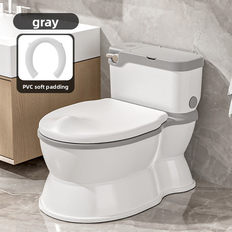 Children Simulated Flushing Sound Toilet Trainer
