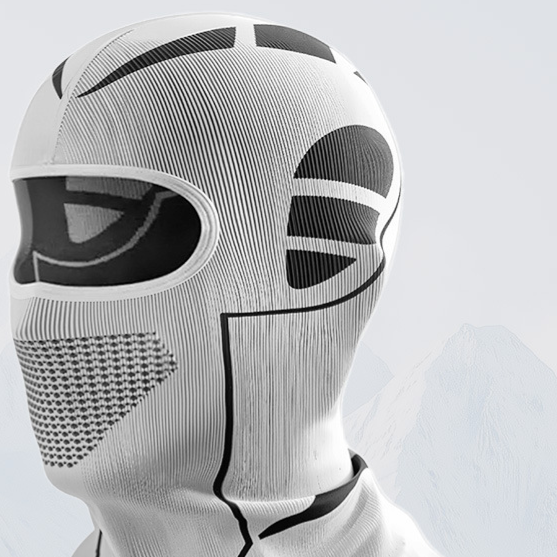 Riding helmet with windproof function for skiing