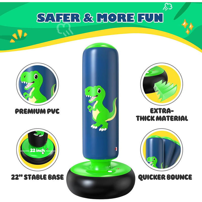 Thickened PVC Rebound Training Dummy