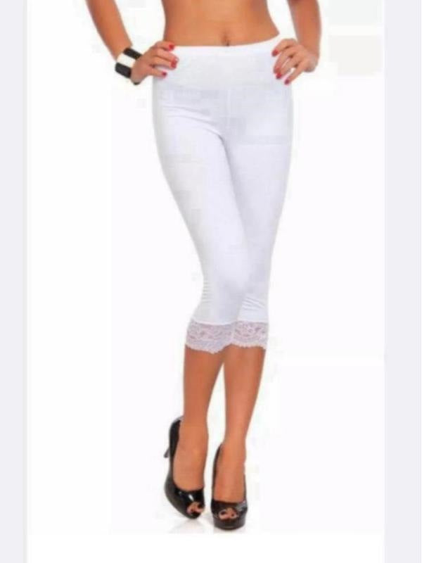 Women Breathable High Elasticity Cropped Leggings teemdrop