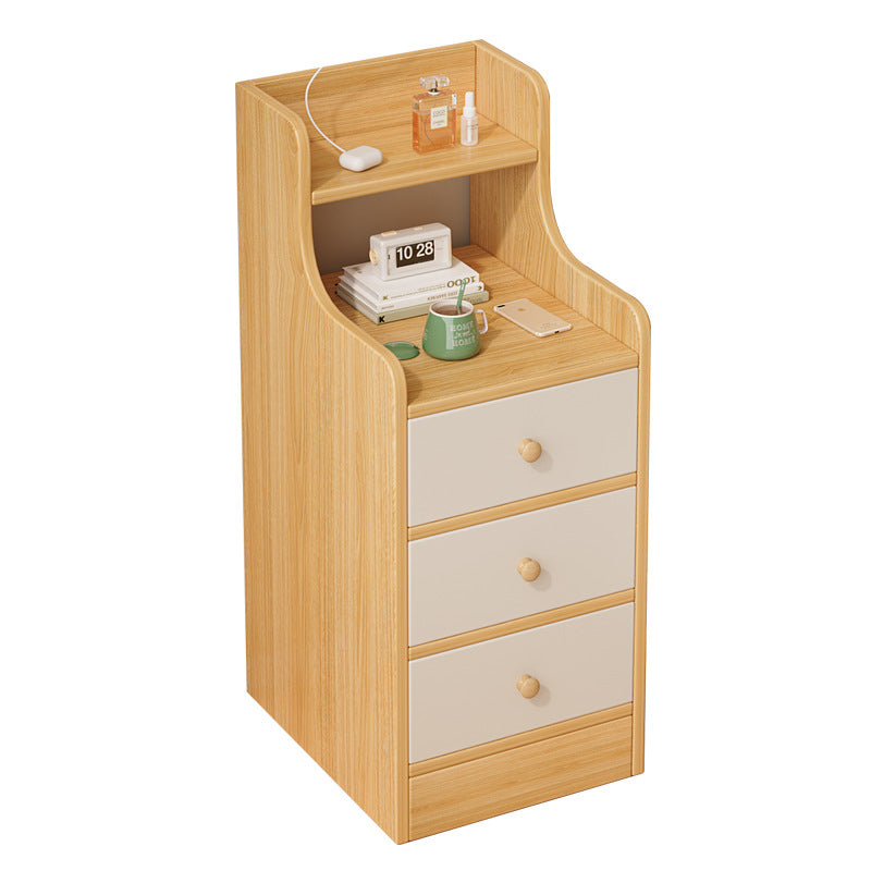 Ultra Narrow Bedside Cabinet Organizer teemdrop