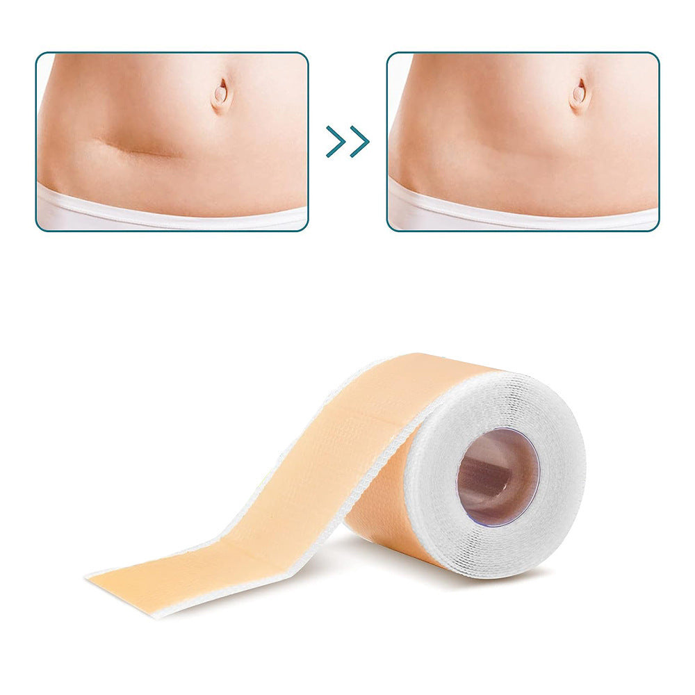 Invisible skin color burn scar care