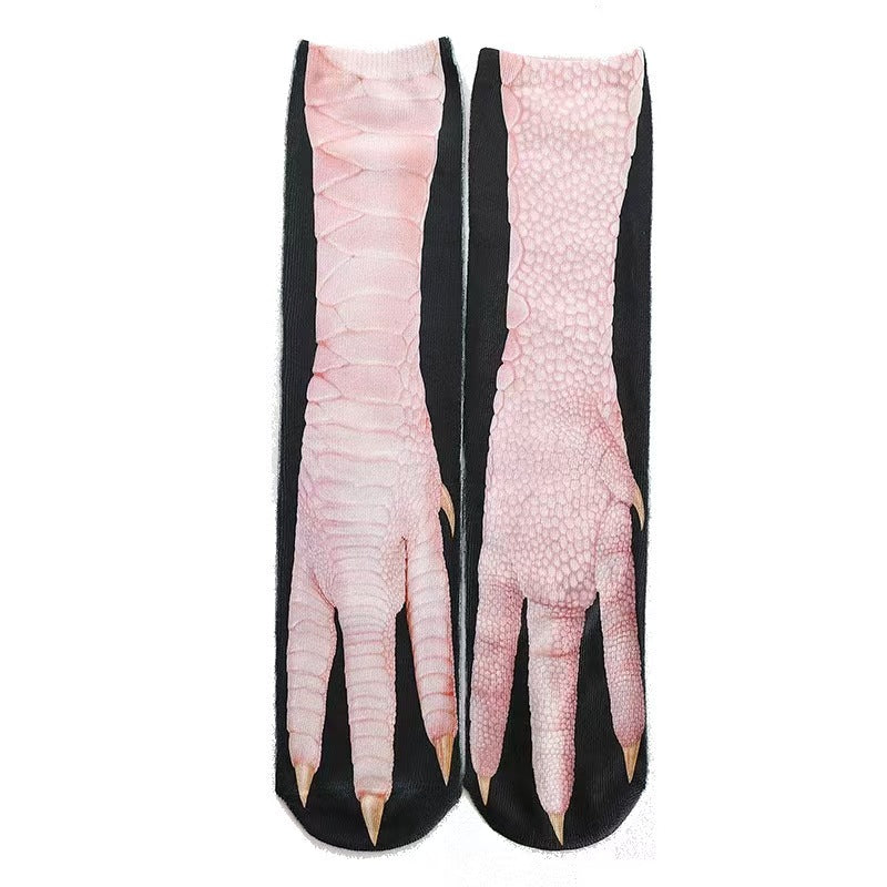 Animal Paw Print Novelty Socks