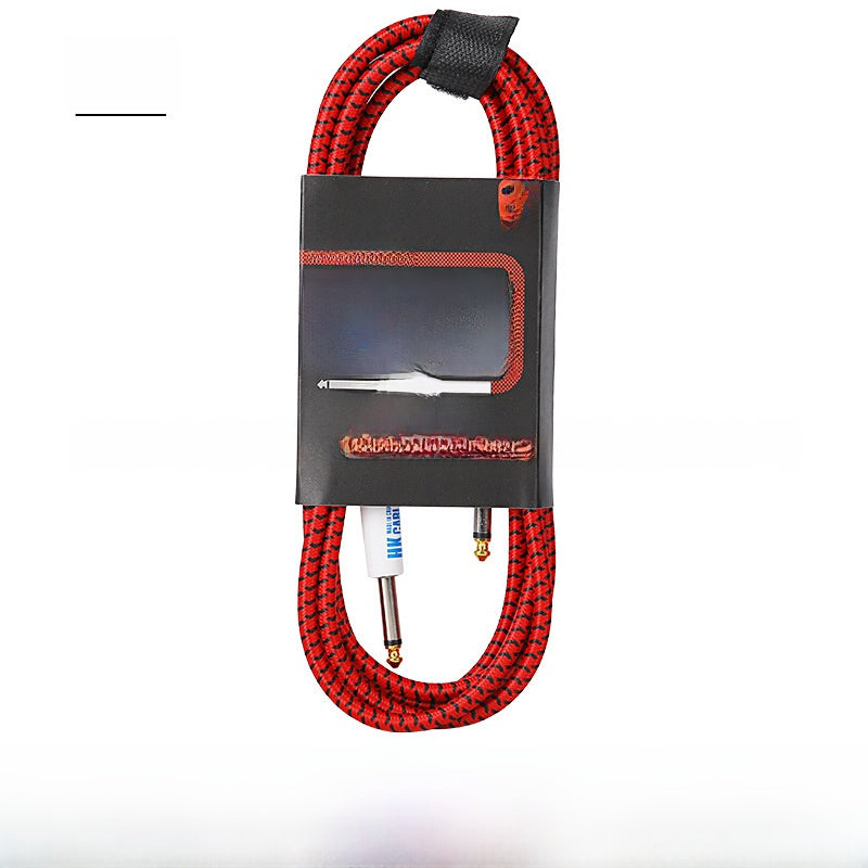 Braided Noise Reduction Guitar Instrument Cable