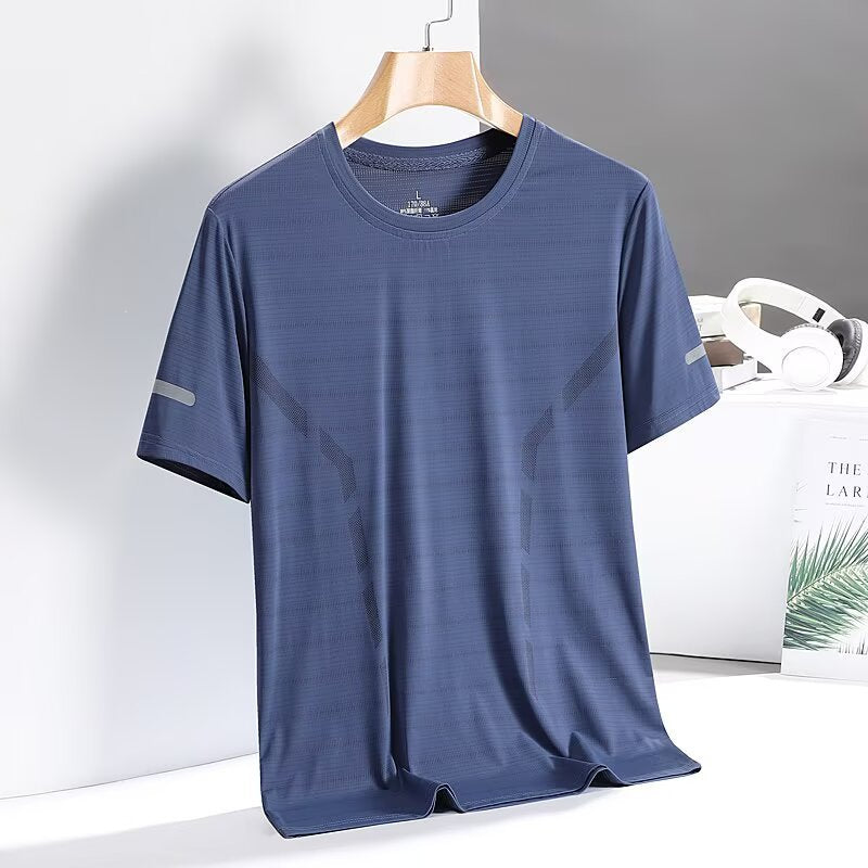 Mens Striped Short Sleeve T-Shirt