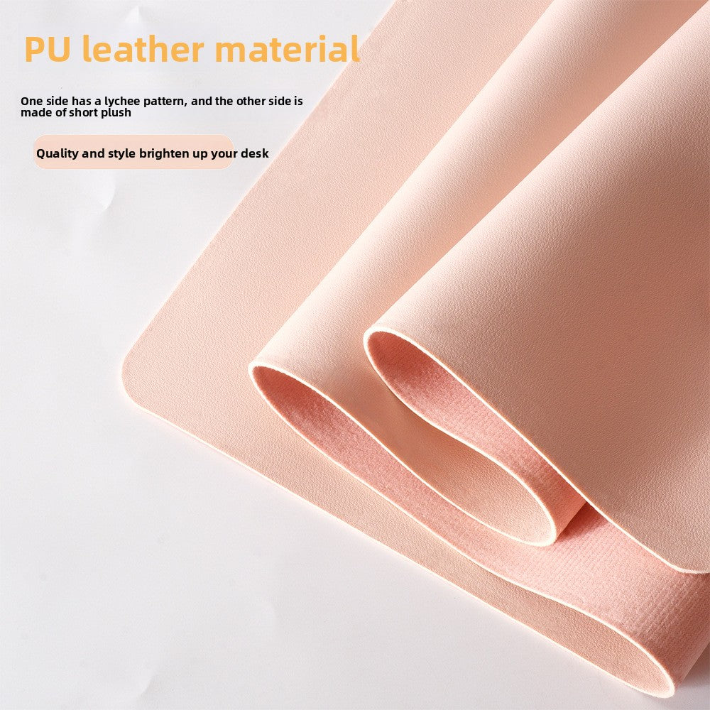 Waterproof Double-Sided PU Leather Desk Mat