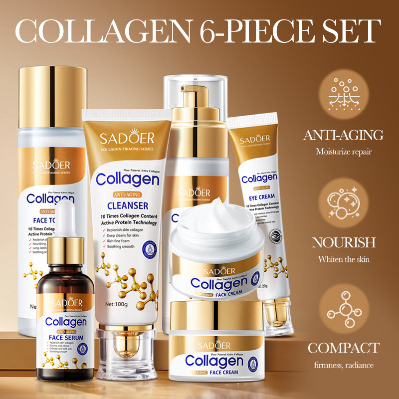 Collagen Firming Skin Care 6-Piece Set