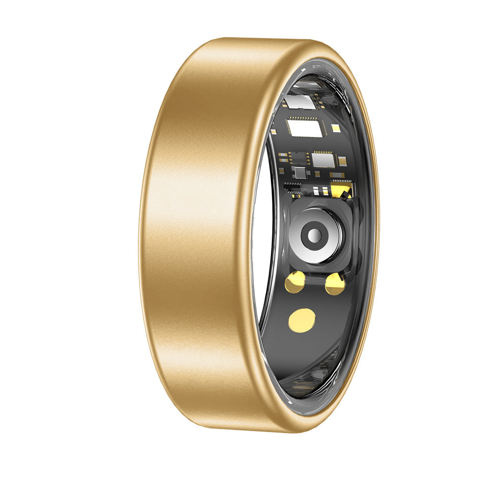 Smart Ring Health Tracker with Bluetooth Camera Control teemdrop
