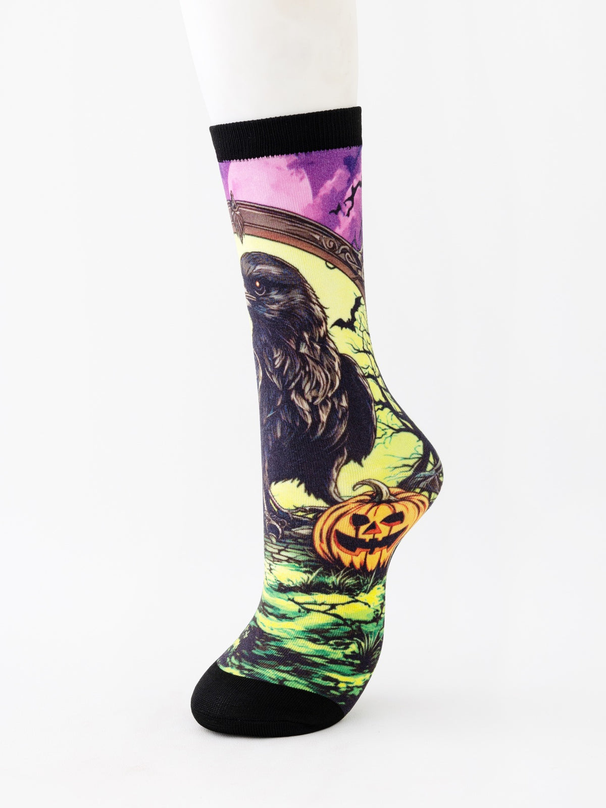 Halloween Print Mid-Calf Casual Socks
