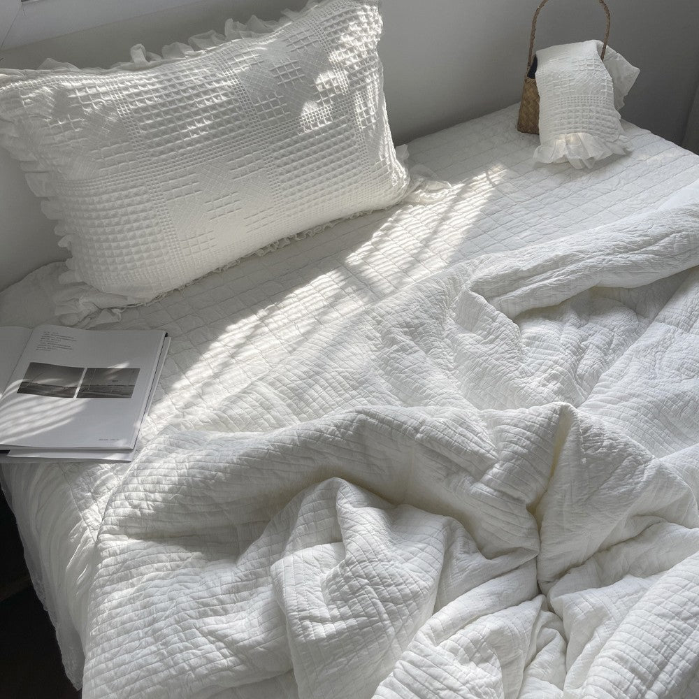 Korean Sand Wash Cotton Quilt