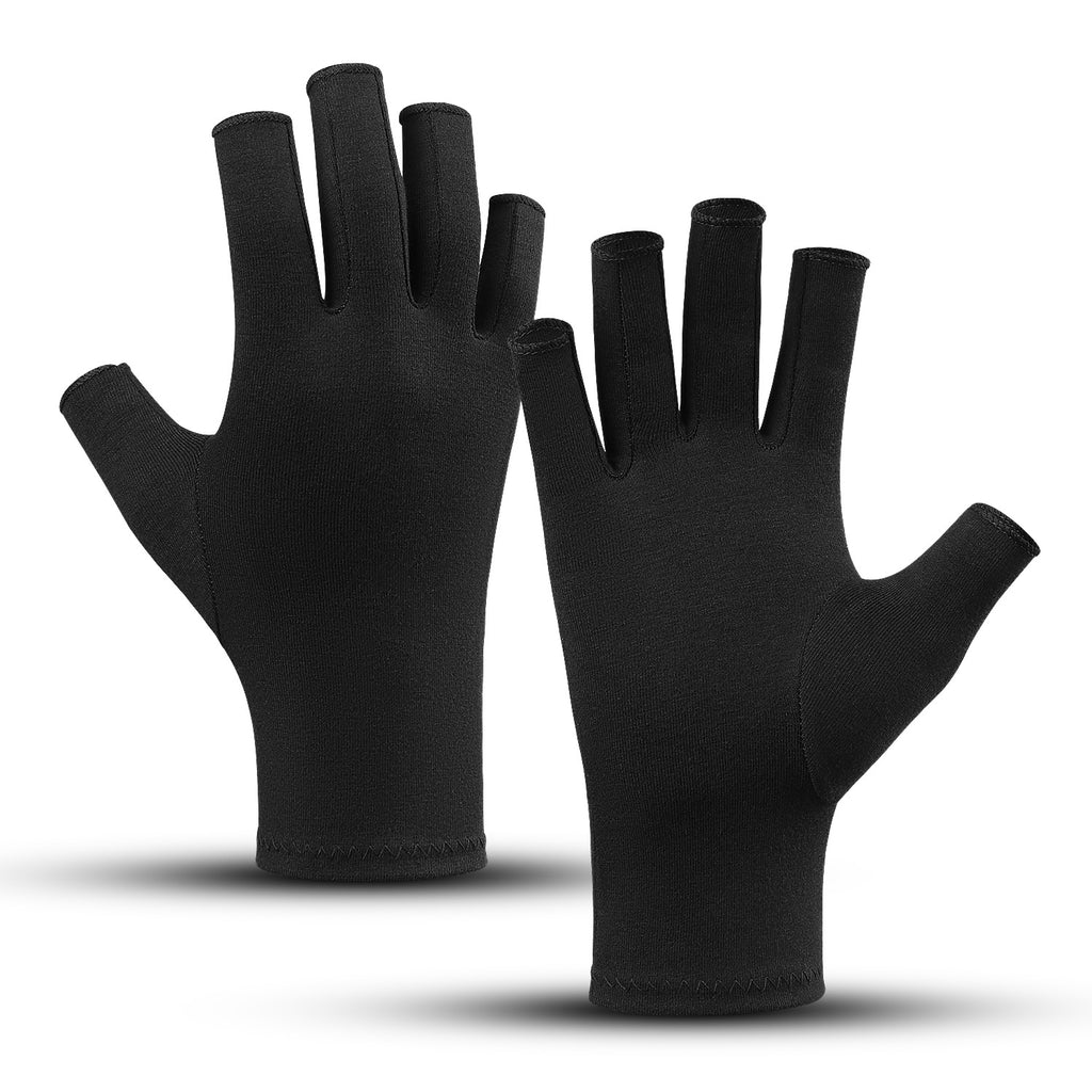 Fingerless Compression Gloves for Sports and Joint Care