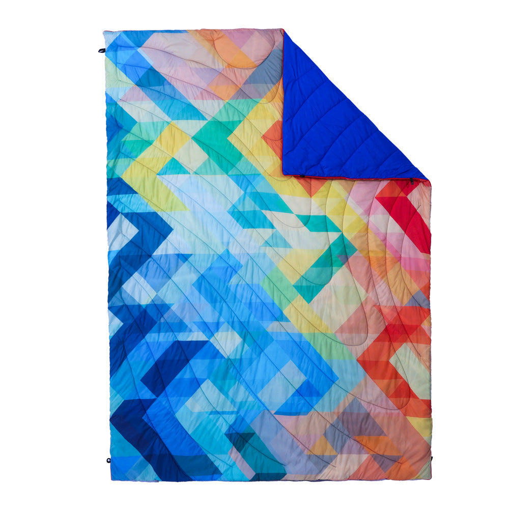 Quilted Cotton Cape Shawl Blanket