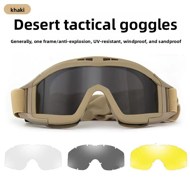 Tactical Shooting Glasses with Replaceable Lenses