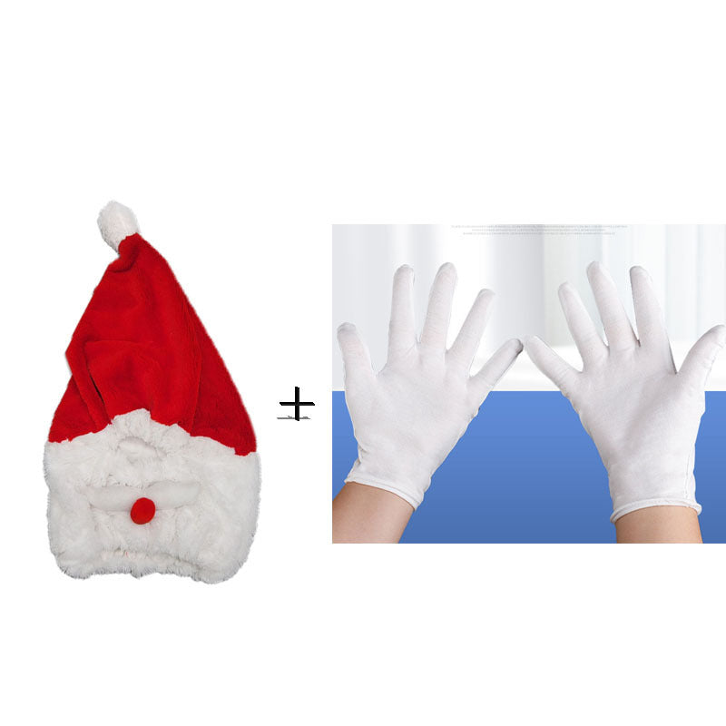 Plush Motorcycle Helmet Christmas Hat teemdrop