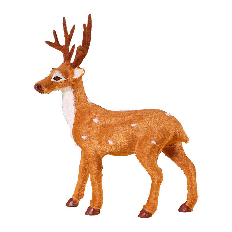 Christmas reindeer figurine