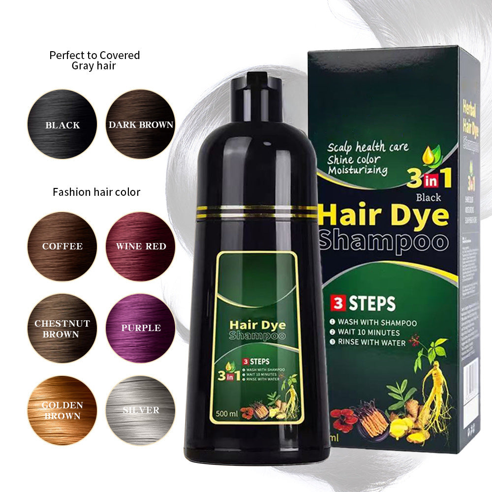 Plant Bubble Hair Dye
