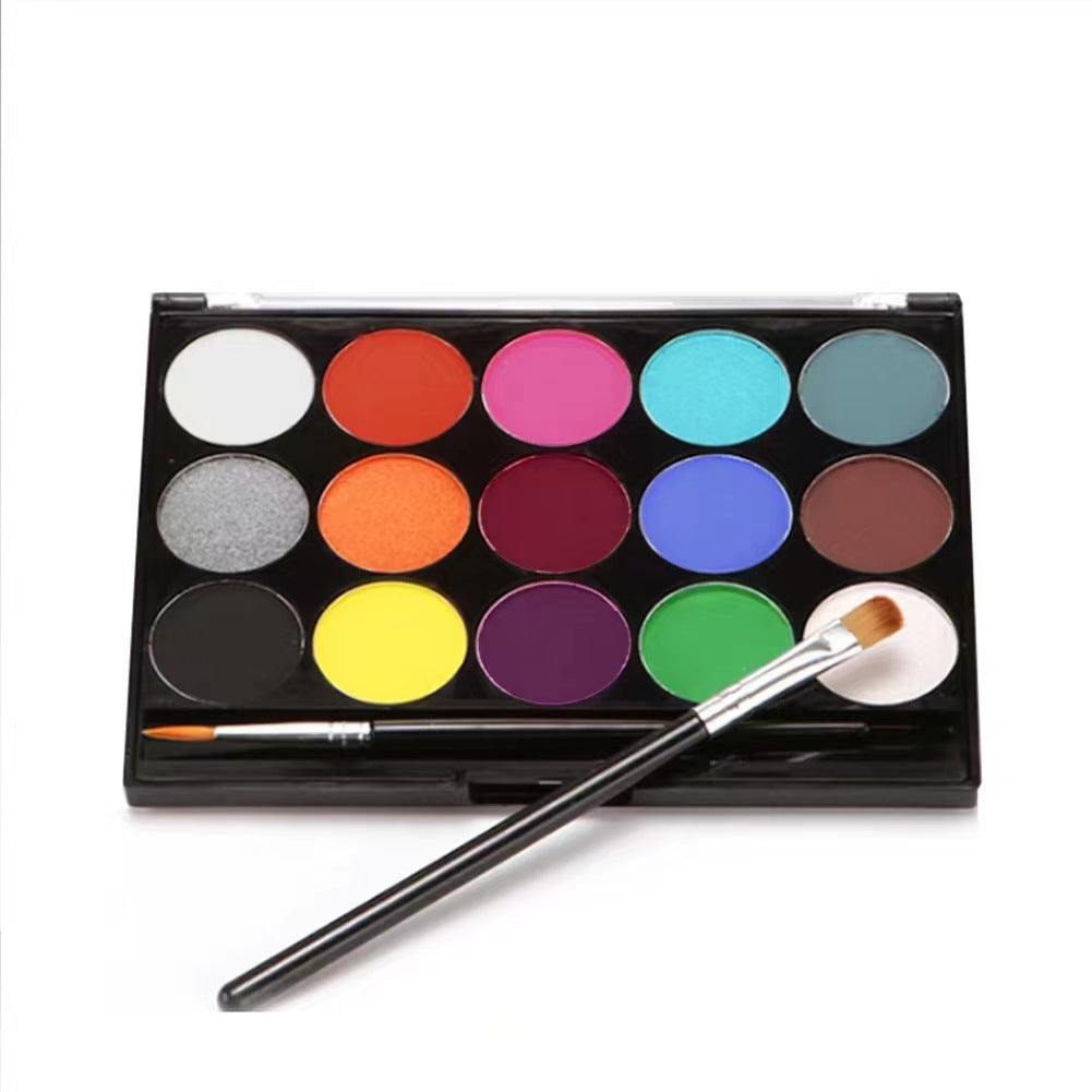 Water Soluble Face and Body Paint Kit for Halloween Cosplay Makeup