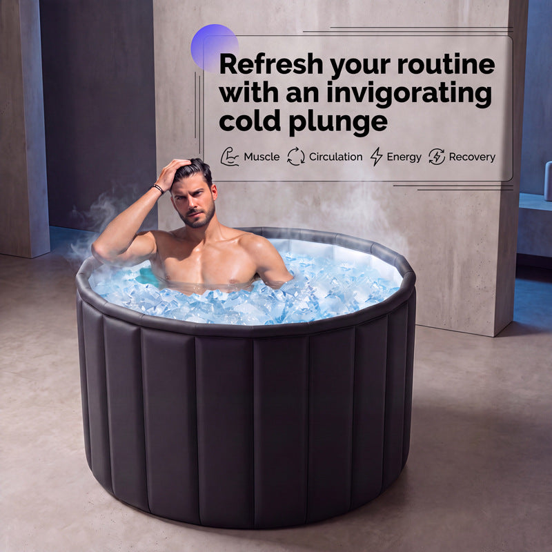 Foldable Ice Bath Tub for Home Fitness Recovery
