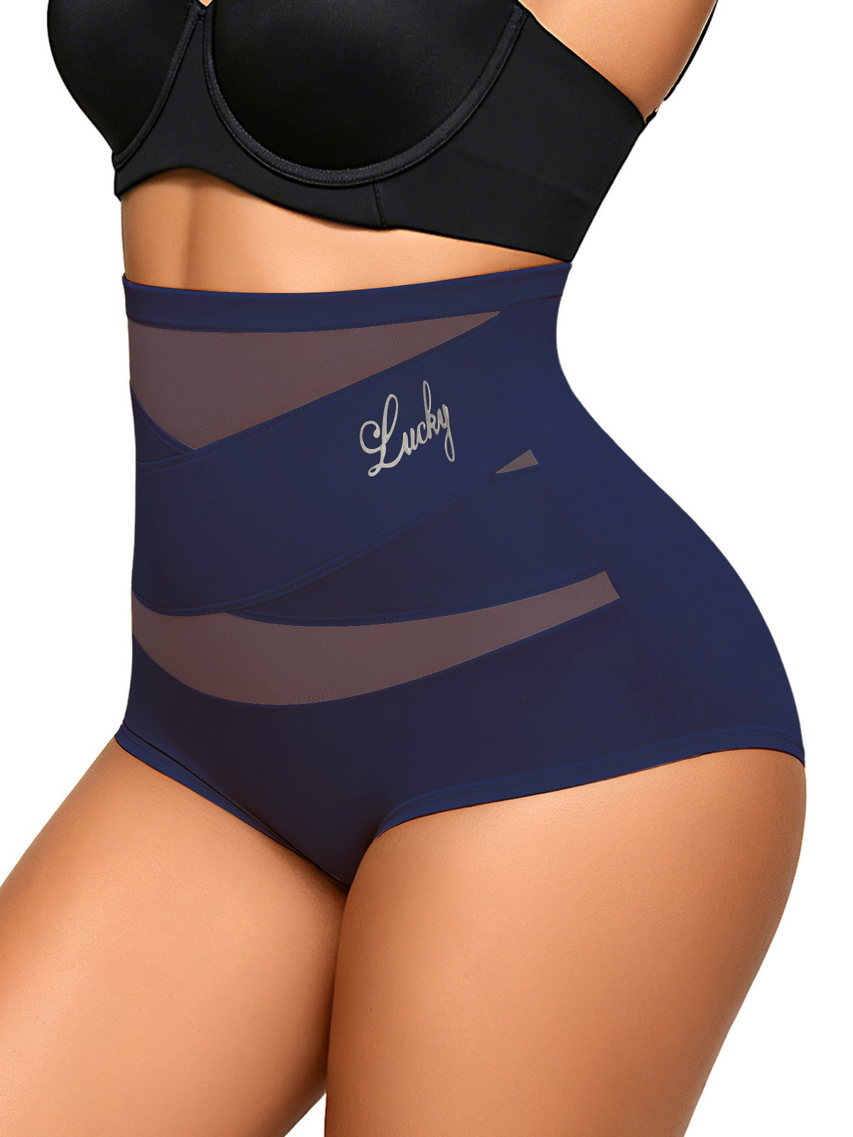 Women's high-waisted slimming and shaping pants