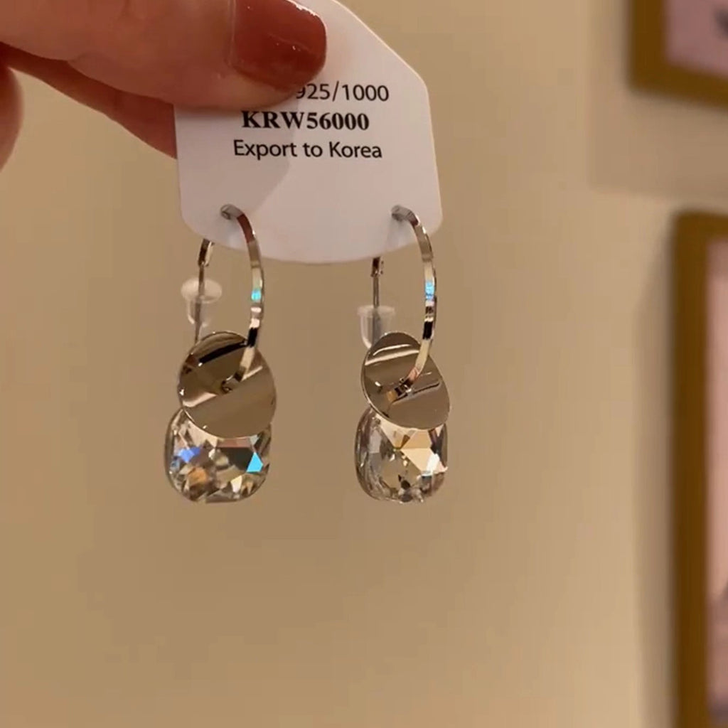 Korean Style Geometric Alloy Earrings