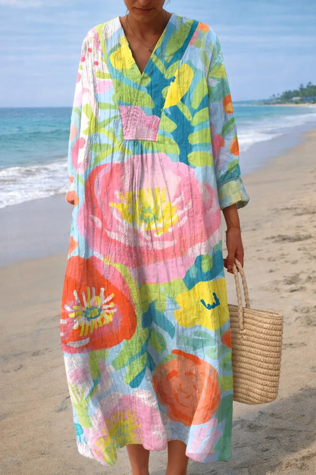 Long-Sleeve Dress teemdrop