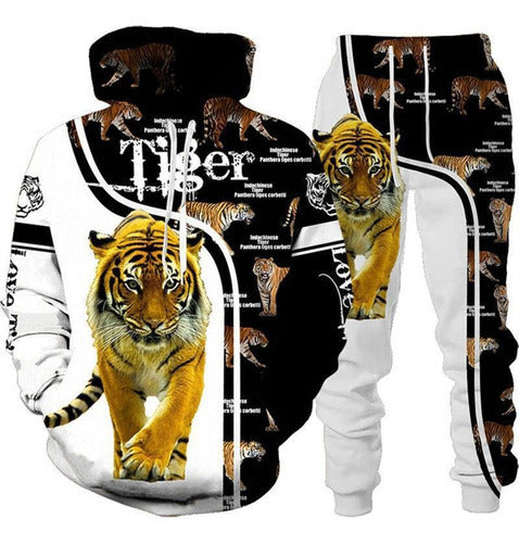 Printed Hooded Sweatshirt for Men