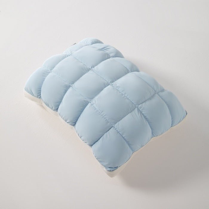 Ergonomic Plush Pillow for Neck Support Single Size Polyester Fill Rectangle teemdrop