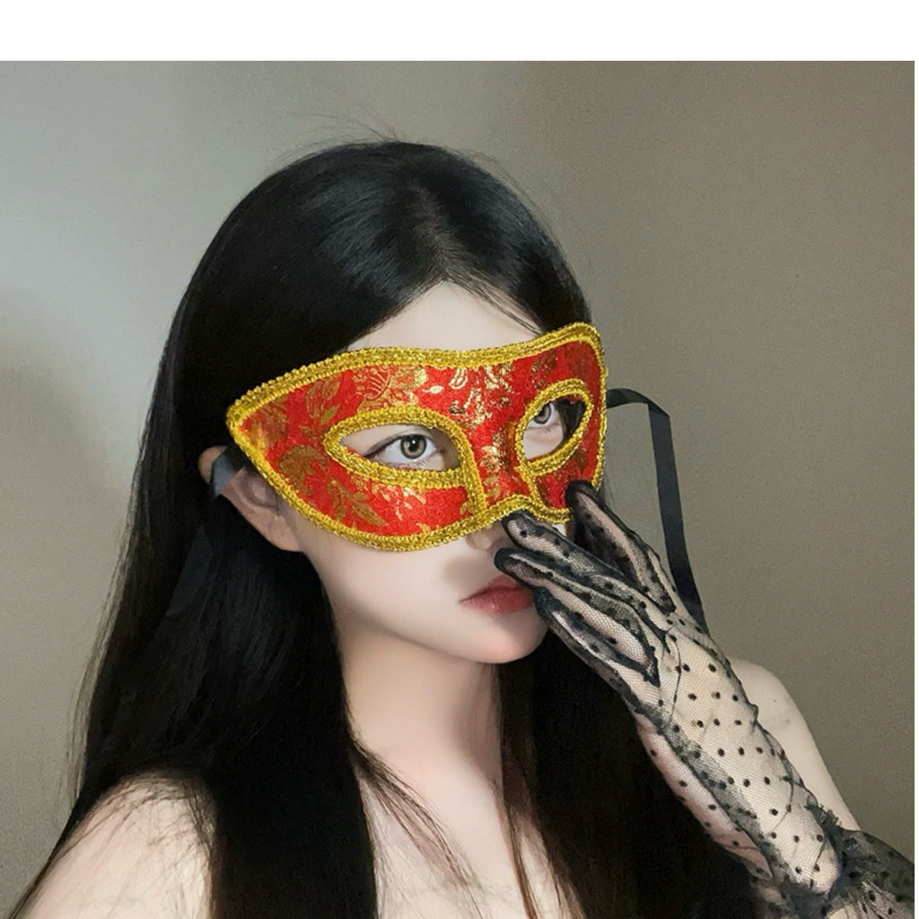 Halloween Second Dimension Half Face Mask