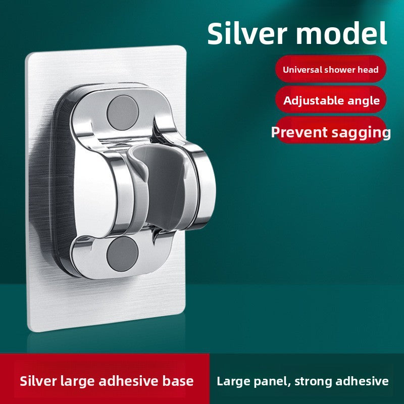 Five-Speed Pressurized Shower Head with Filtration System and Wall Mount