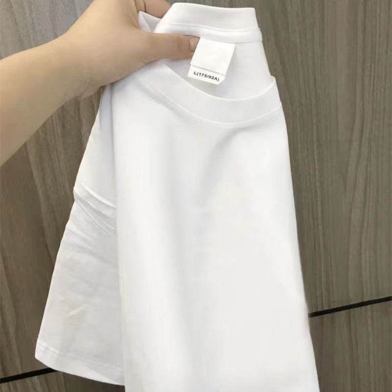 Unisex Ice Silk Short Sleeve T-Shirt Loose Fit Anime Print Summer Top teemdrop