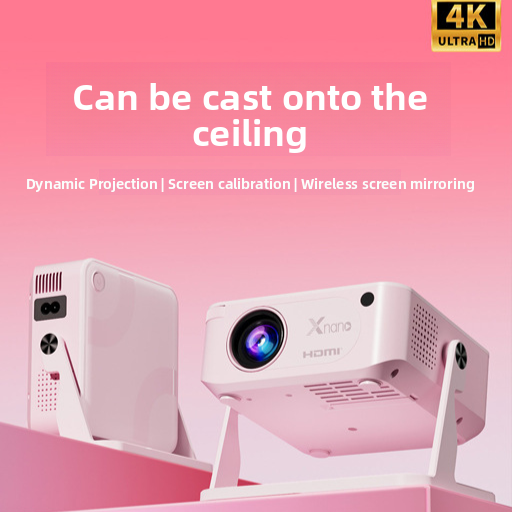 Ultra-high-definition 4K home wireless screen projection portable mini projector