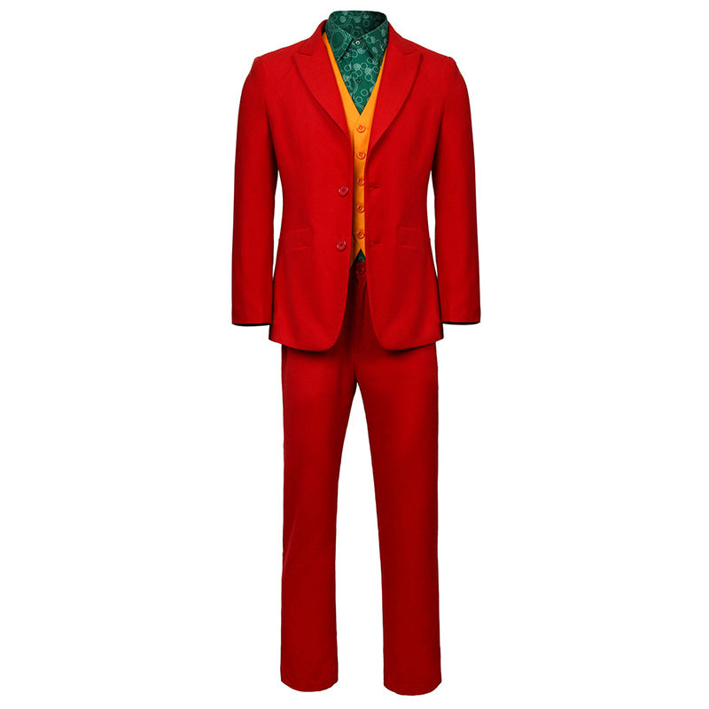 DC Movie Joker Cosplay Costume Joaquin Phoenix Halloween Outfit