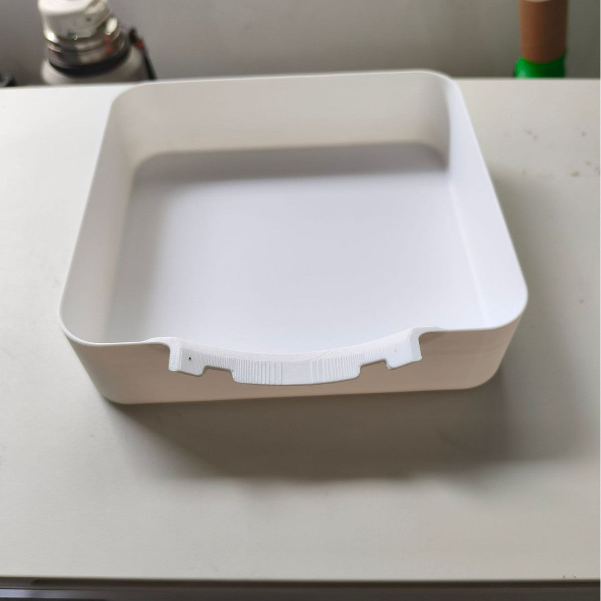 Washing machine water collection tray