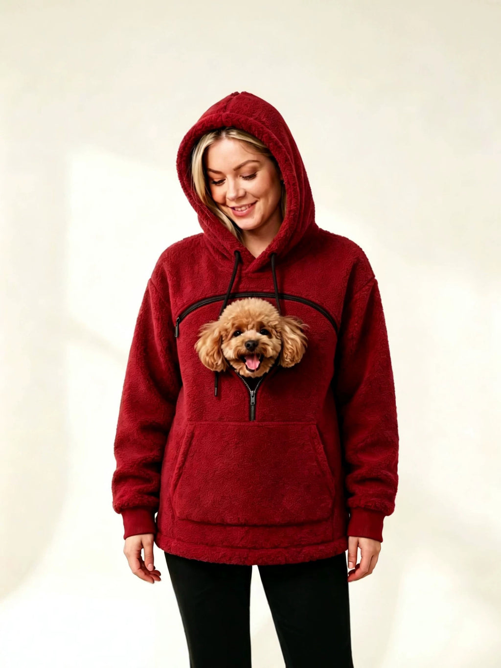 Womens Fleece Hooded Sweatshirt