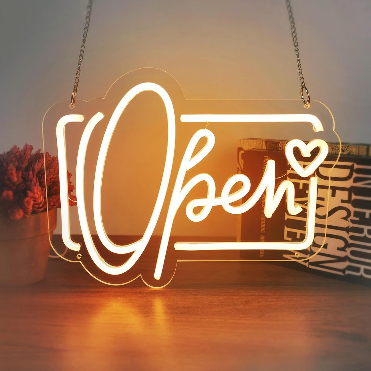 Dimmable LED Neon Sign Light teemdrop