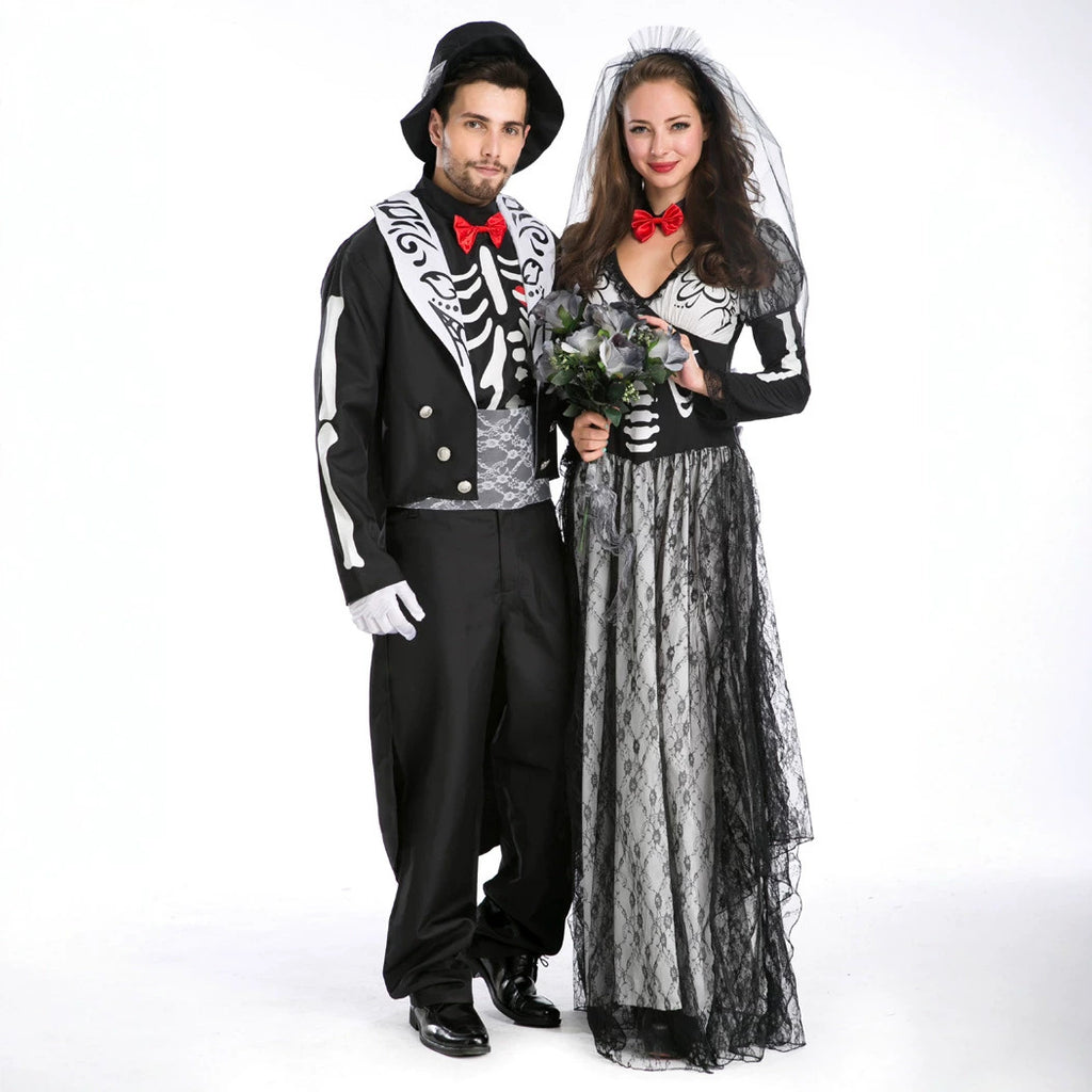 Vampire Skeleton Role Play Costume Set