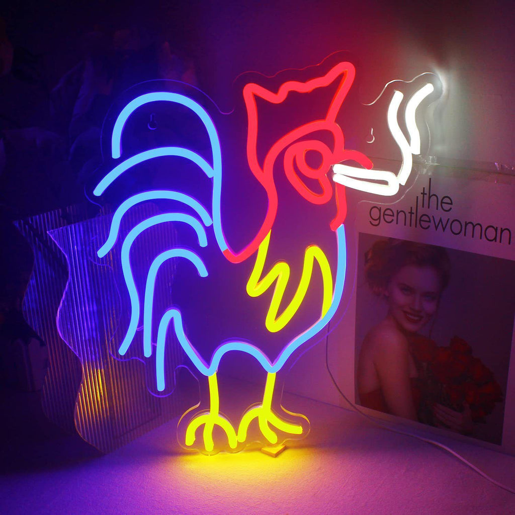 Custom LED Neon Sign Dimmable Decorative Light teemdrop