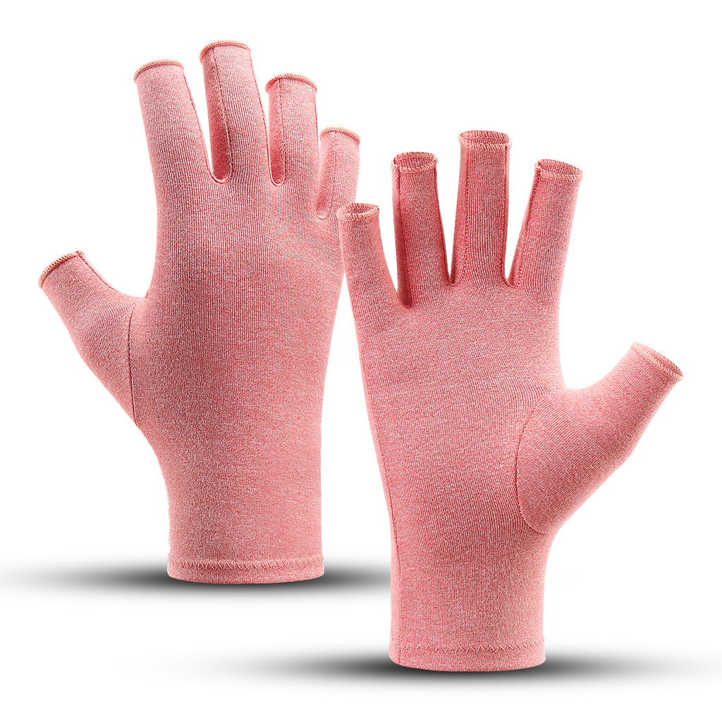 Fingerless Compression Gloves for Sports and Joint Care