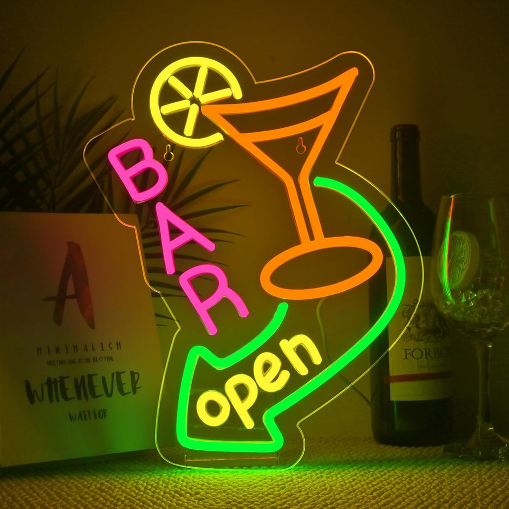 Dimmable LED Neon Sign Light teemdrop