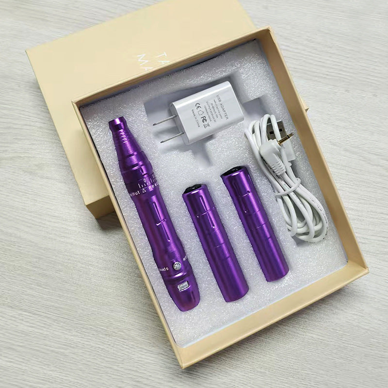 Dual battery tattoo machine teemdrop