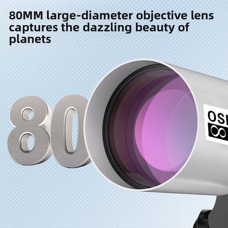 Astronomical Telescope with Star Finder for Beginners